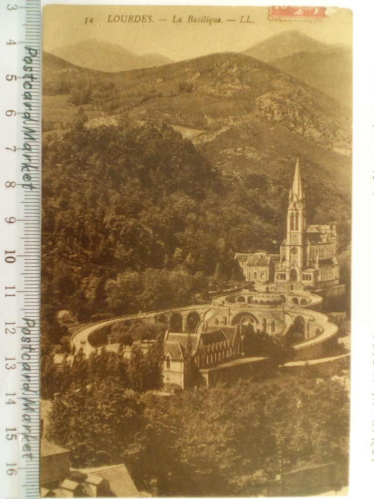 /France/FR_place_1908_Lourdes. La Basilique.jpg